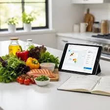 Colorful table dish