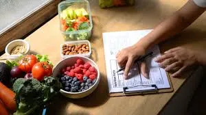 Layered meal ingredients